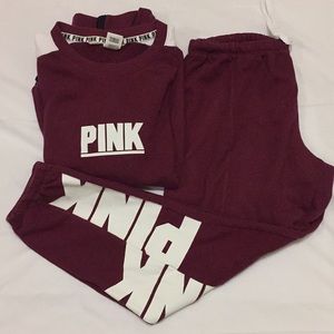 Victoria’s Secret Pink Classic Sweatsuit Size L